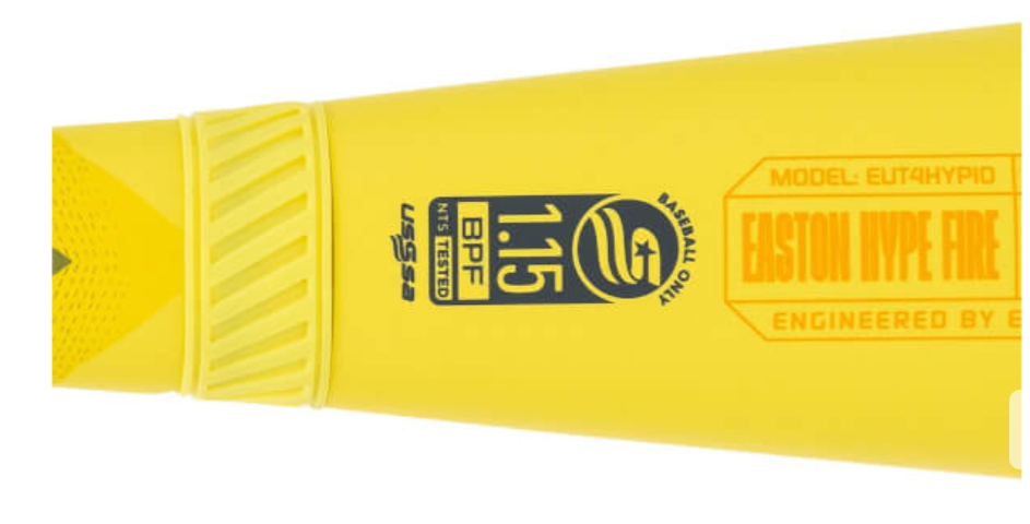 New 2024 Easton Hype Fire USSSA Baseball Bat: EUT4HYP - Image 3