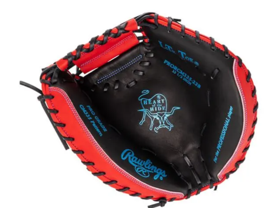 New Rawlings Heart of the Hide 33.5" Baseball Catcher's Mitt: PRORCM335-23B - Image 2