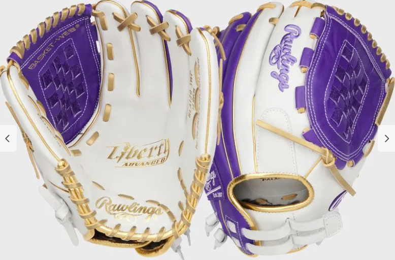 New Rawlings Liberty Advanced Color Series 4.0 12" Fastpitch Softball Glove: RLA120-3WPUG