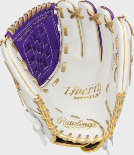 New Rawlings Liberty Advanced Color Series 4.0 12" Fastpitch Softball Glove: RLA120-3WPUG - Image 2