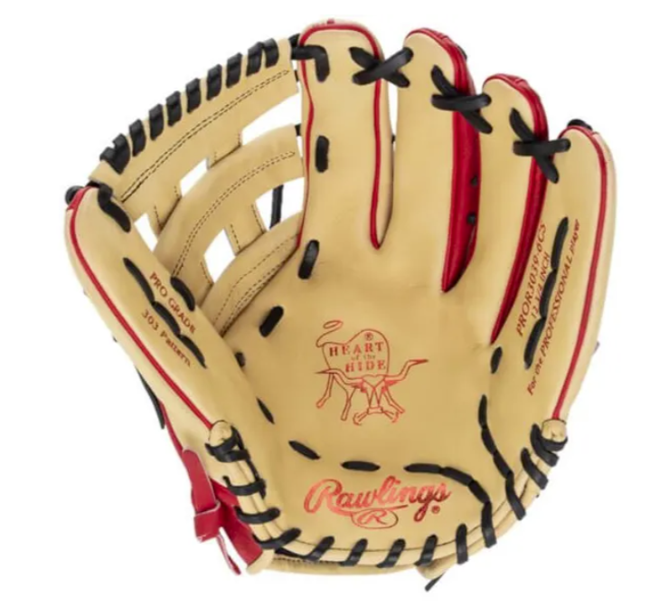 New Rawlings RH Heart of the Hide PROR3039-6CS Baseball Glove 12.75" - Image 2