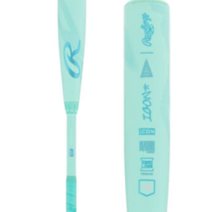 New 2026 Rawlings Icon BBCOR Baseball Bat: RBB6I3